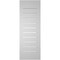 Ekena Millwork Vertical Surface Mount PVC Gable Vent: Functional, w/ 2"W x 1-1/2"P Brickmould Frame, 12"W x 34"H GVPVE12X3402SF - alternate 2